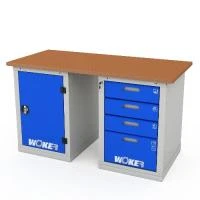 Верстак двухтумбовый WOKER PRO 2104.1500
