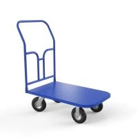 Тележка платформенная ТПТ (г/п 300 кг, 900x600 мм, колёса пневматические 250 мм) Тележка платформенная ТПТ (г/п 300 кг, 900x600 мм, колёса пневматические 250 мм)